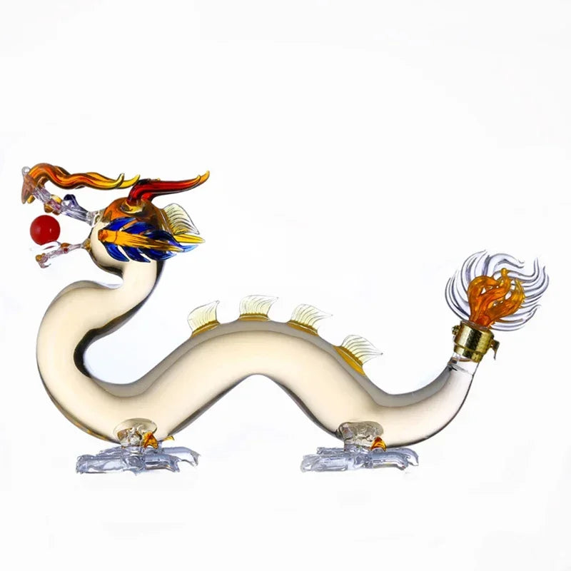 Whiskey Decanter Dragon Shaped Design