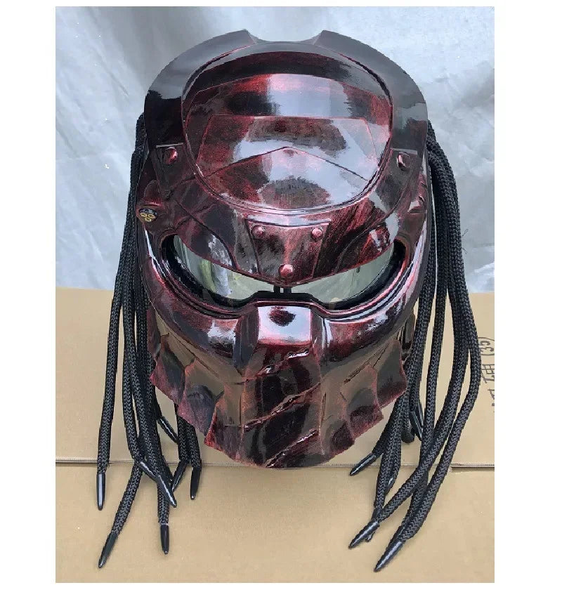 Predator Carbon Fiber Full-face Helmet DOT ECE