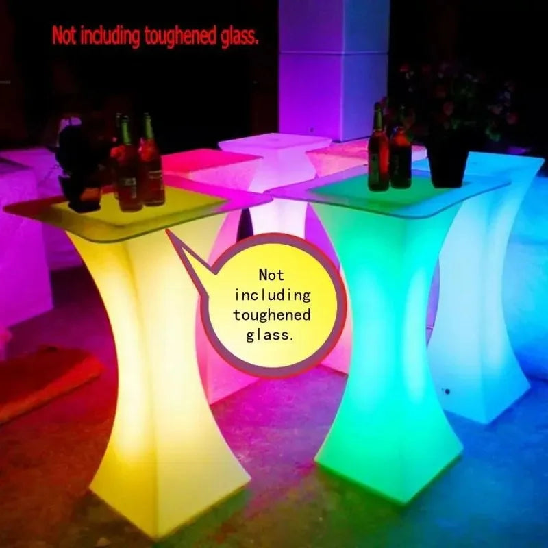 Rechargeable LED Luminous Bar Cocktail Table