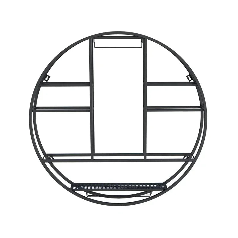 Wine Display Rack Wall Mounted Iron