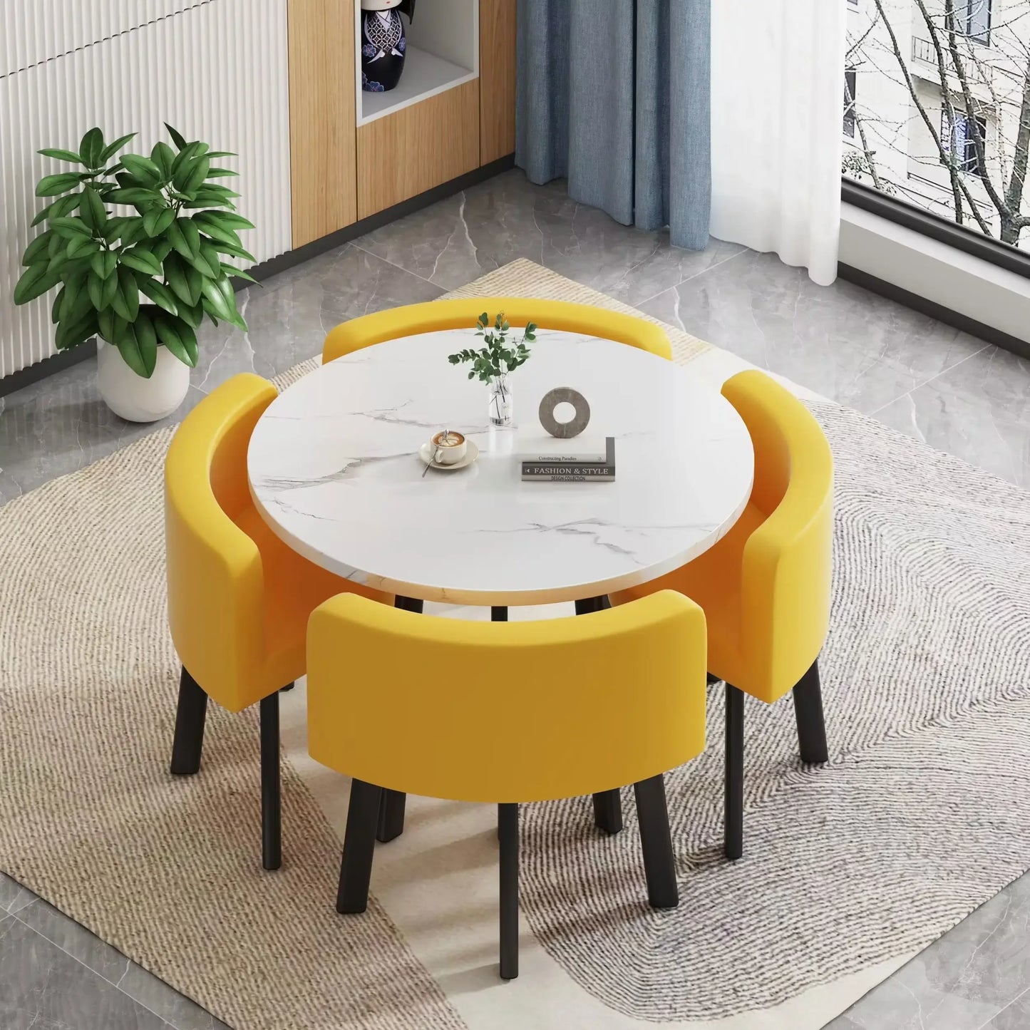 Dining Set Round Table