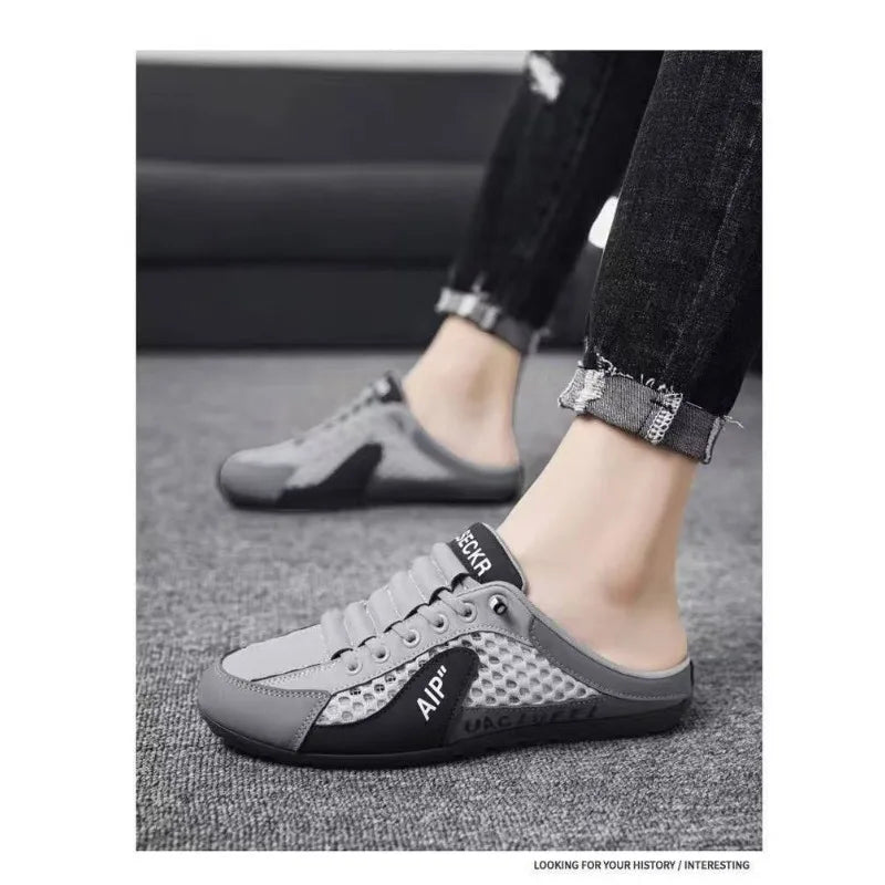 New Half Carrier Men's Slip-on Beanie Shoes