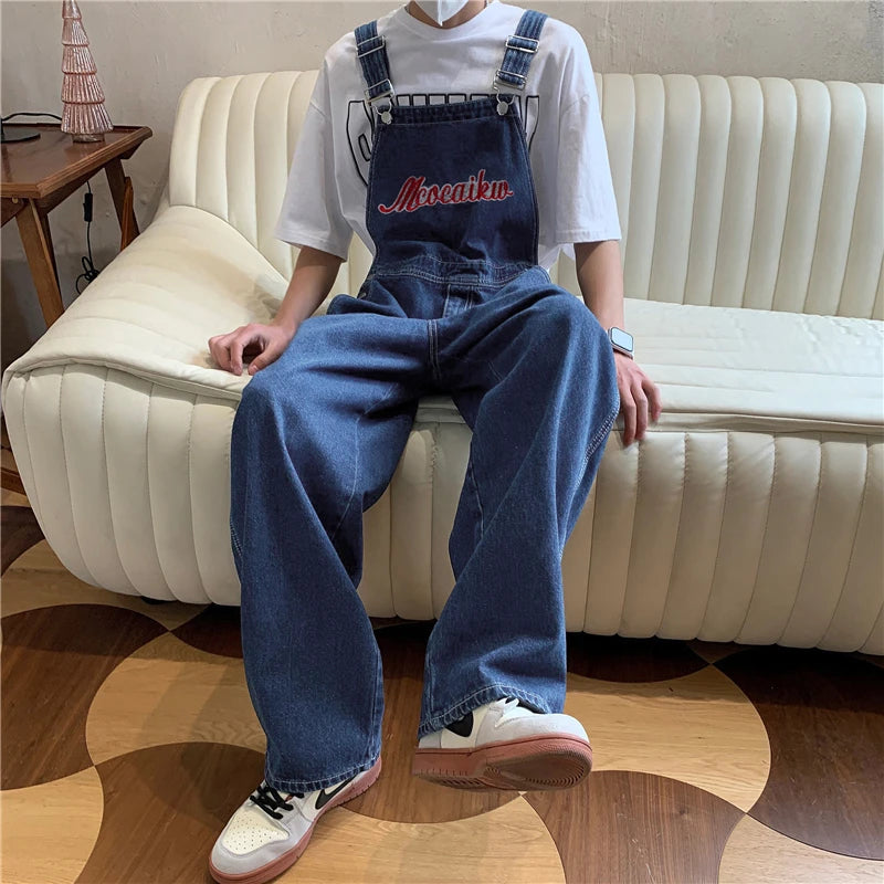 American Retro Denim Overalls
