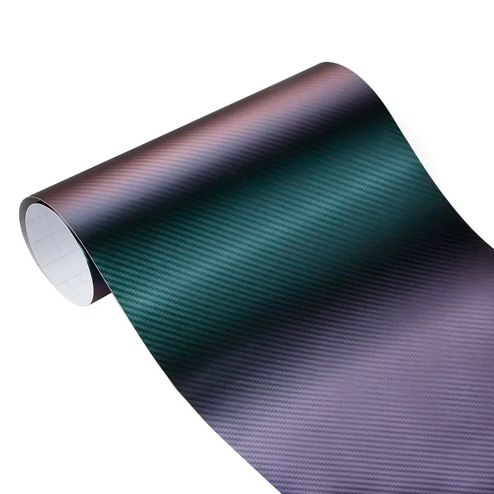 Chameleon 3D Carbon Fiber Vinyl Film Decal