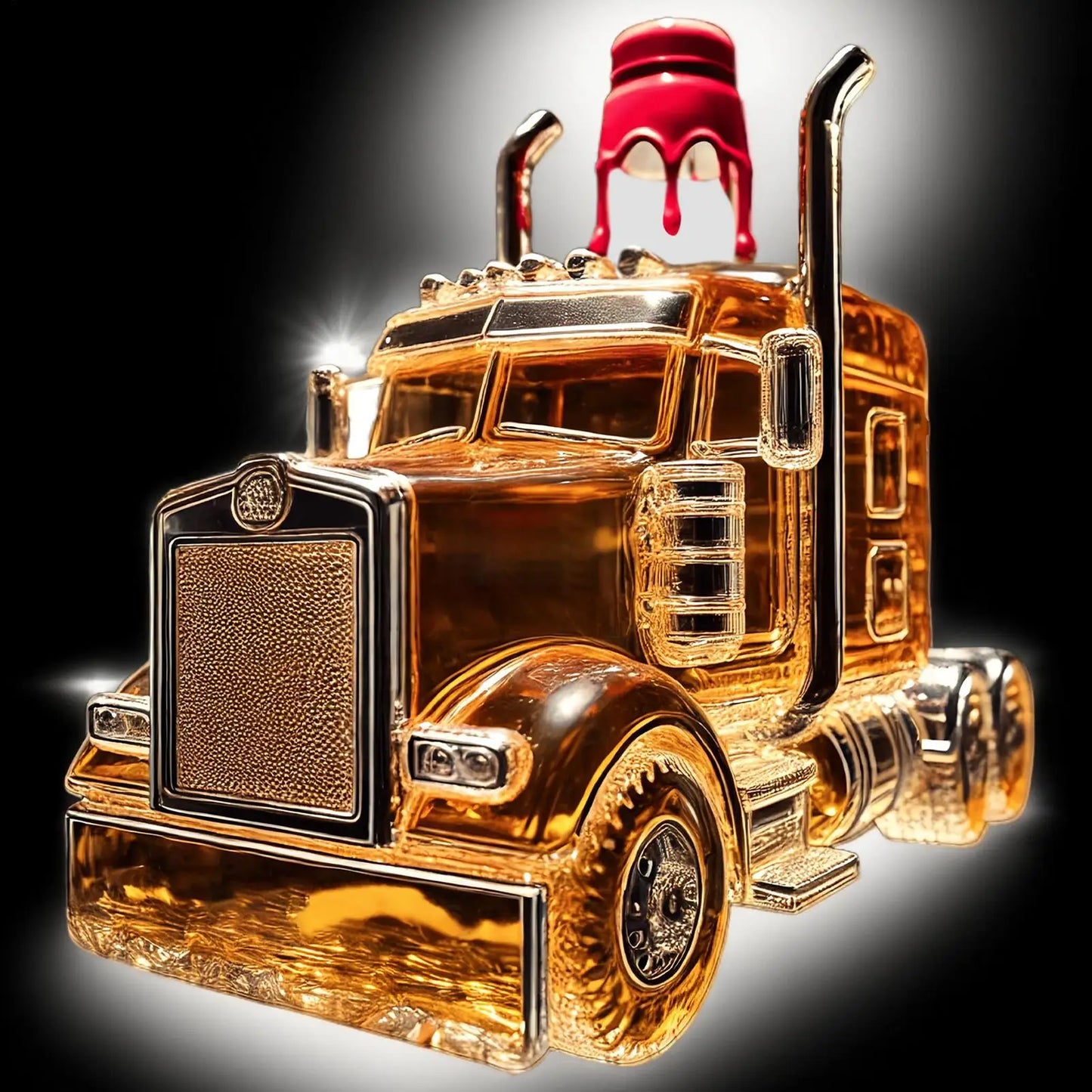 Decanter Half Truck Bourbon Dispenser 375ml