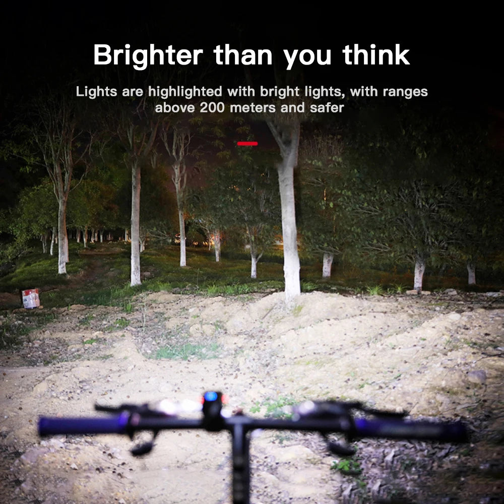 LED Bicycle Light 1000LM USB Rechargeable