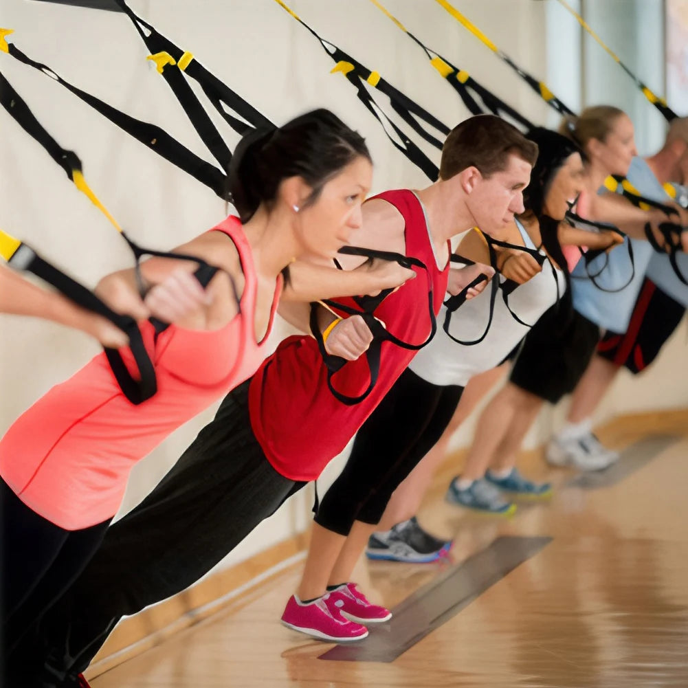 Multi-Function Bodyweight Resistance Bands for Full Body Workout