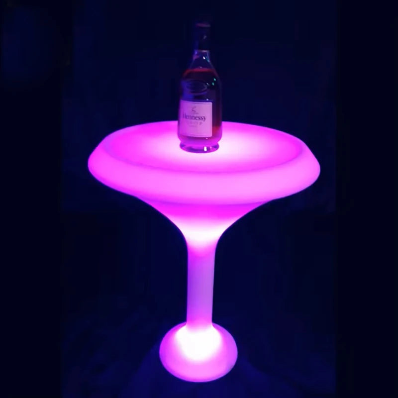 LED Beer Cooler Cocktail Table