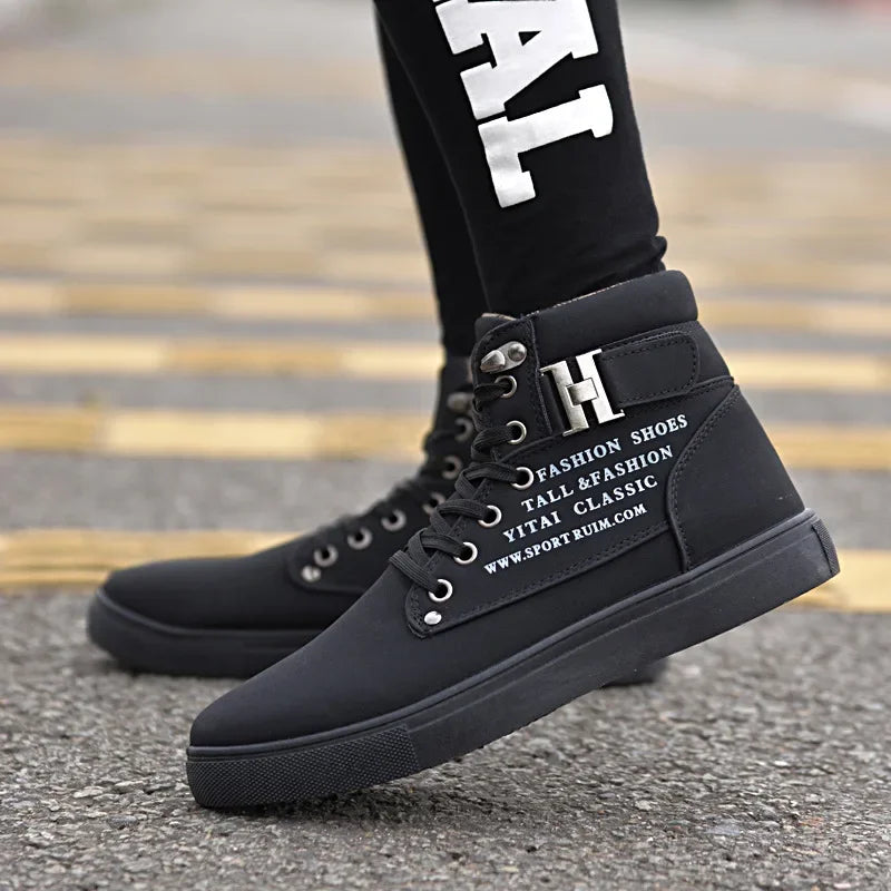 Men's Casual Fashion Non-Slip Platform Shoes