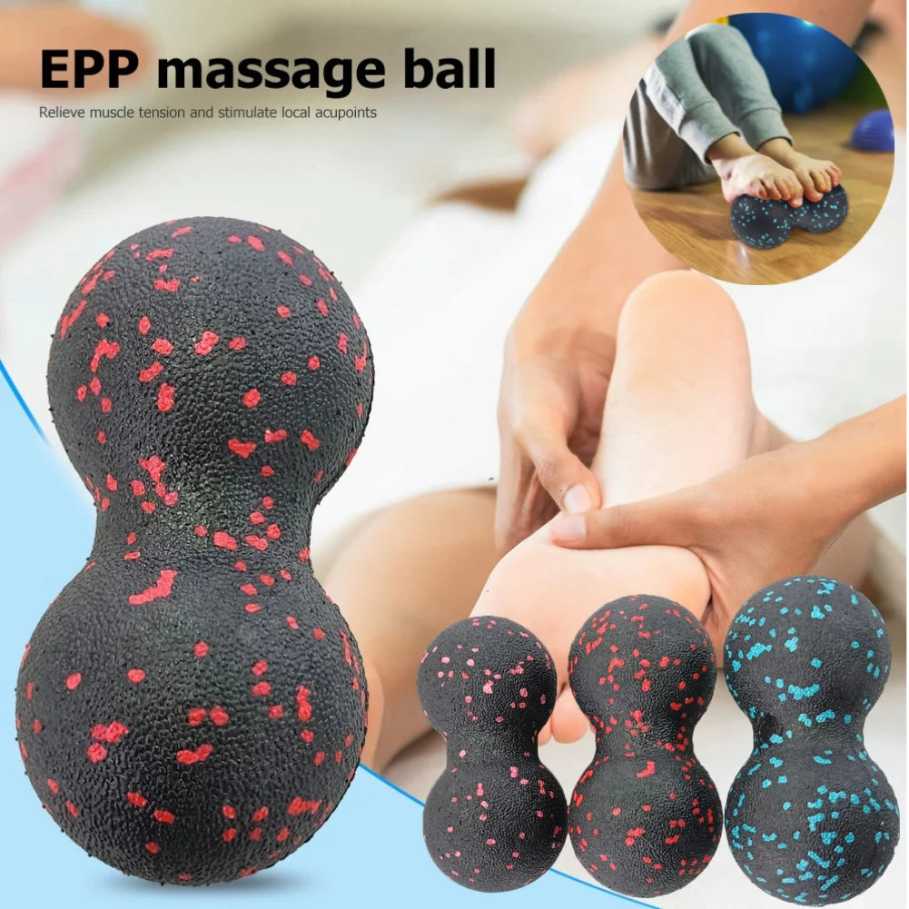 Fitness Body Peanut Massage Ball Roller