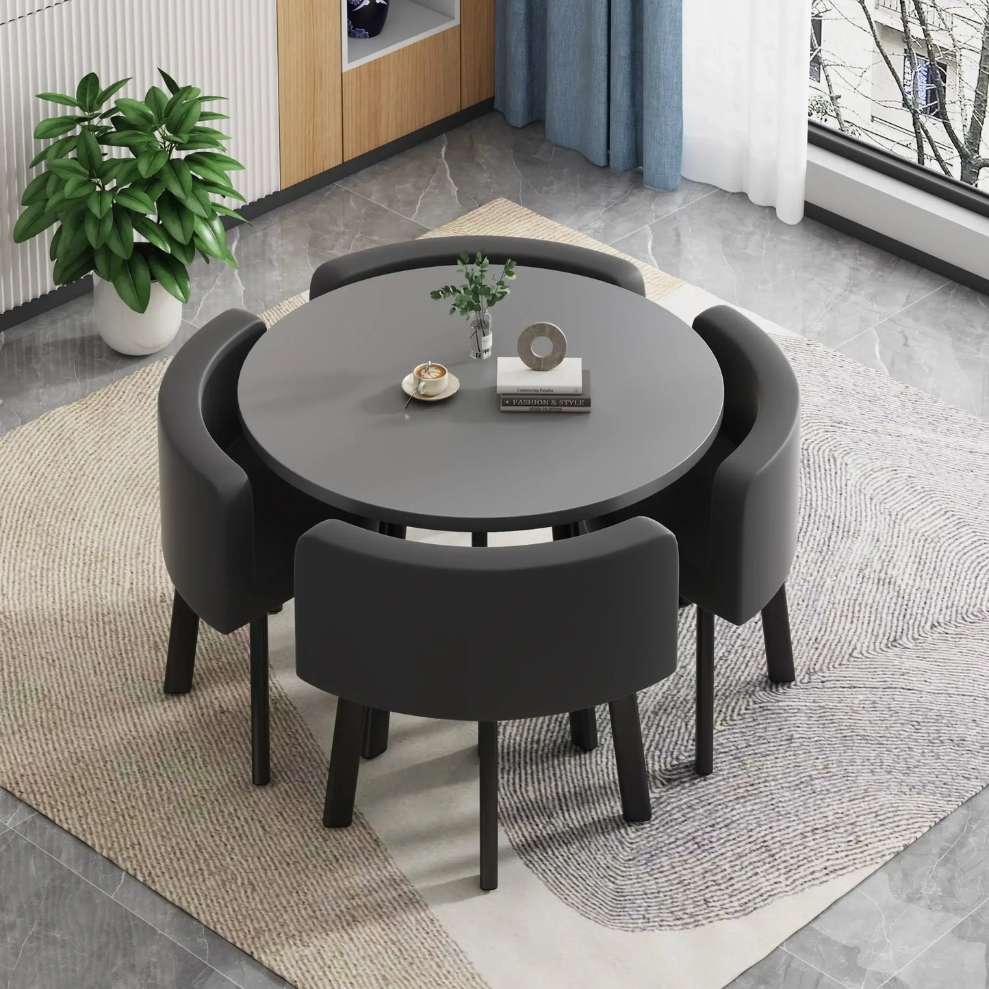 Dining Set Round Table