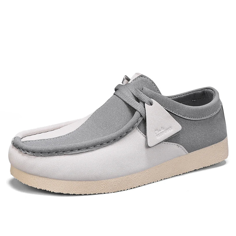 Vintage Suede Comfortable Mens Boat Shoes