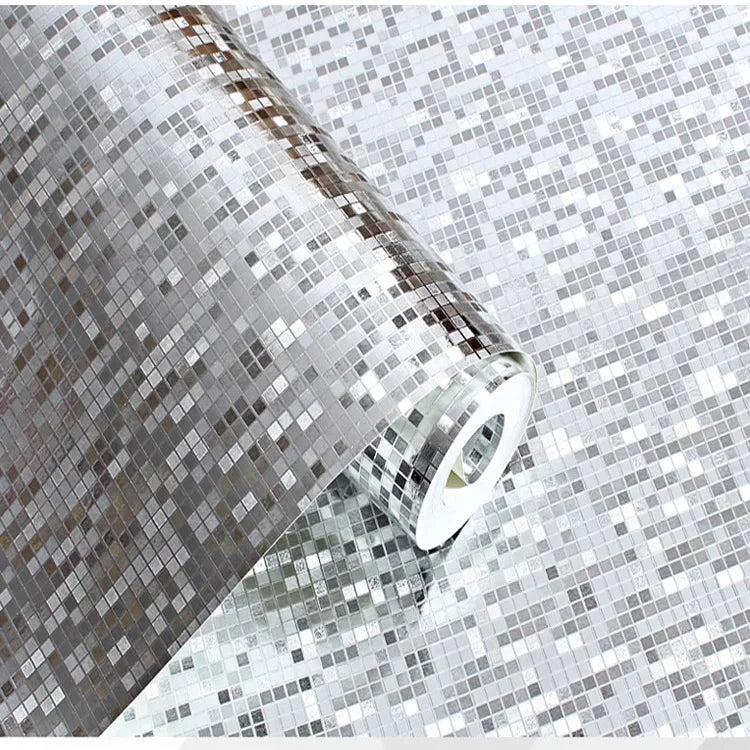 Waterproof Luxury Metallic Glitter Foil Wall Paper