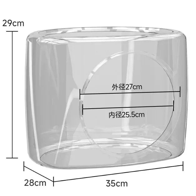 Transparent Semi-enclosed Pet House Moisture-proof All-season