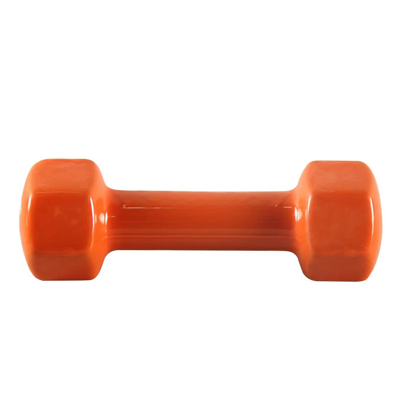 Hexagon Smooth Surface Built-In Iron Core Women's Fitness Dumbbell