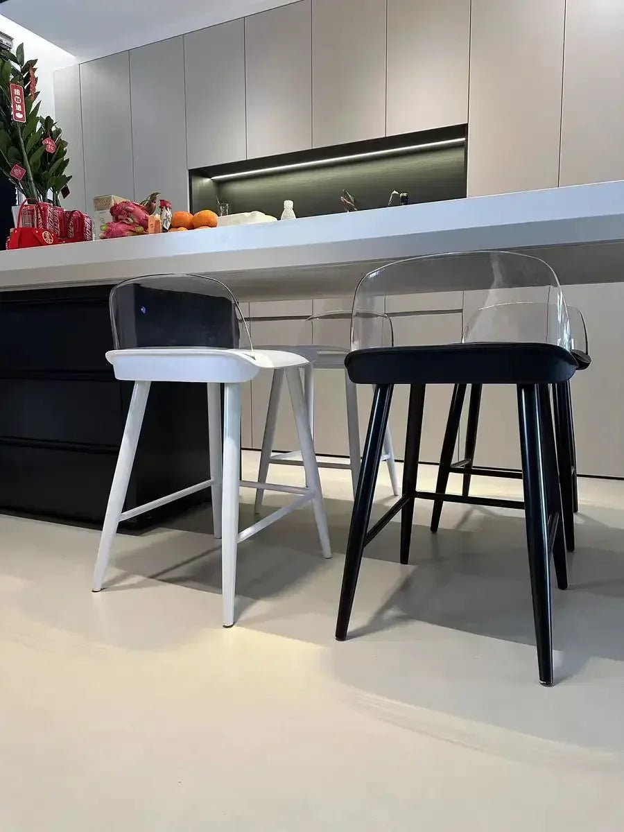 Table Led Counter High Wooden