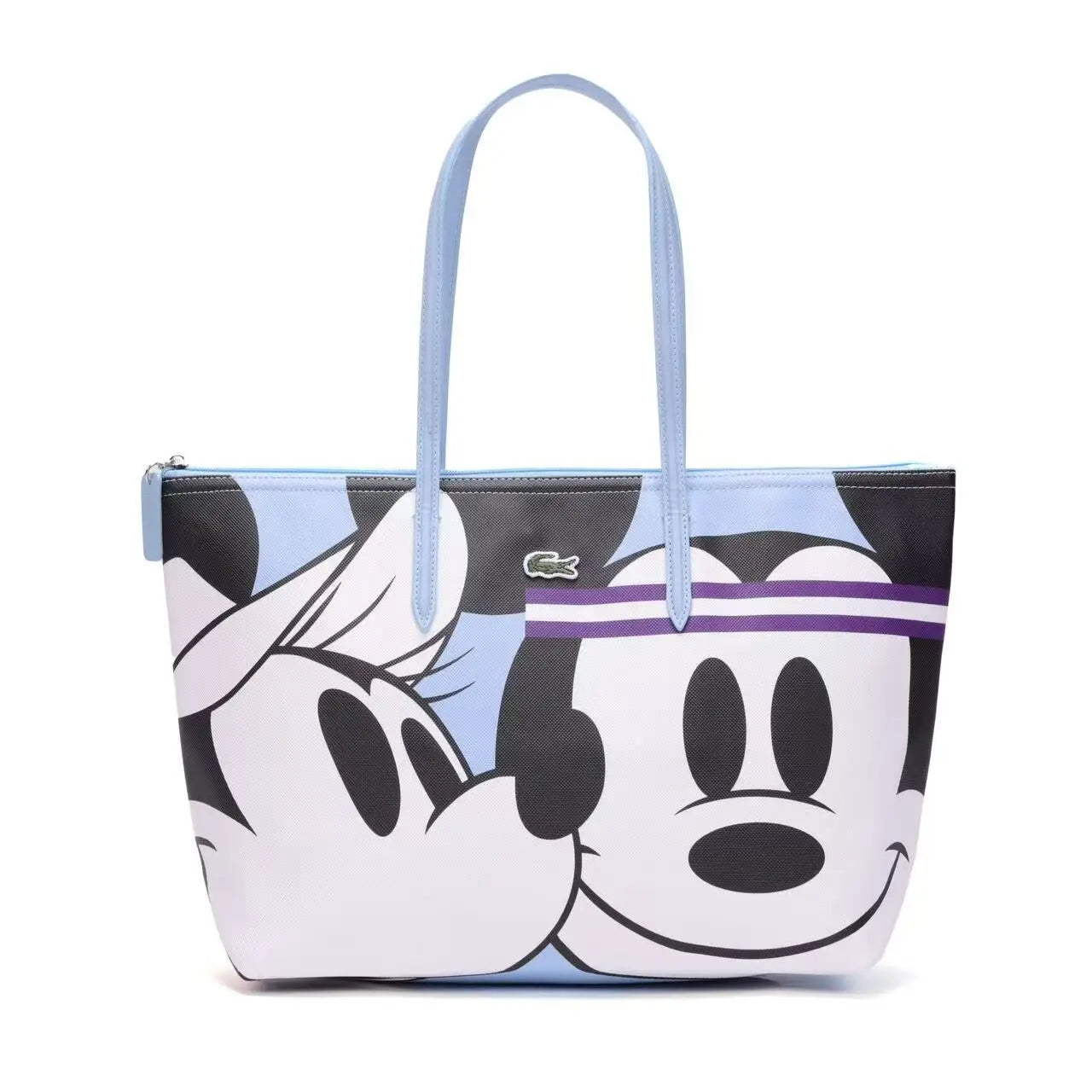 Large-Capacity Printed Tote Bag