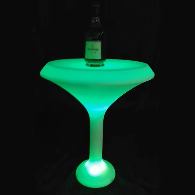 LED Beer Cooler Cocktail Table