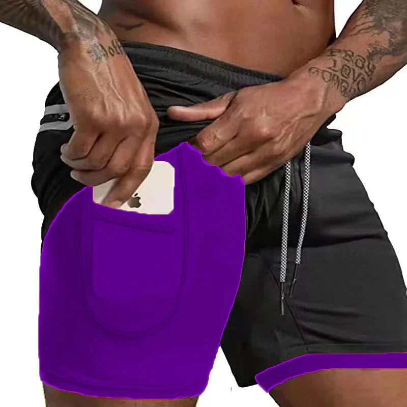 Sportswear 2 In1Compression Shorts