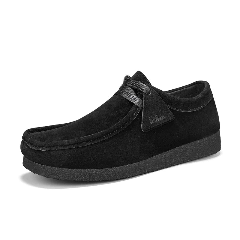 Vintage Suede Comfortable Mens Boat Shoes