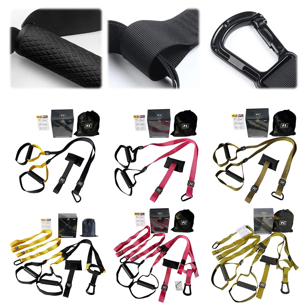 Multi-Function Bodyweight Resistance Bands for Full Body Workout