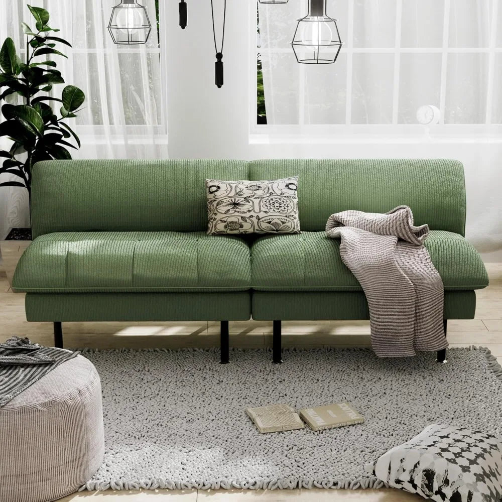 70" 4 in 1 Multi-Function Couch Sleeper with Adjustable Backrest