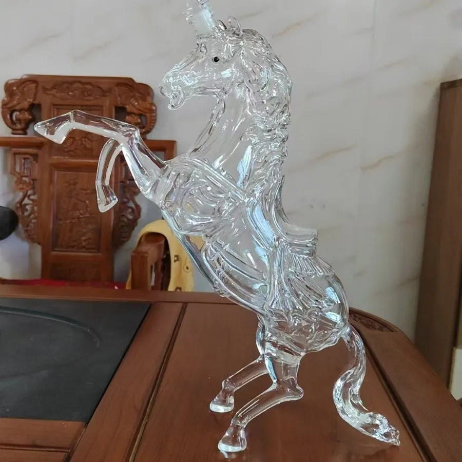 DEOUNY Horse Whisky Decanter Borosilicate Glass