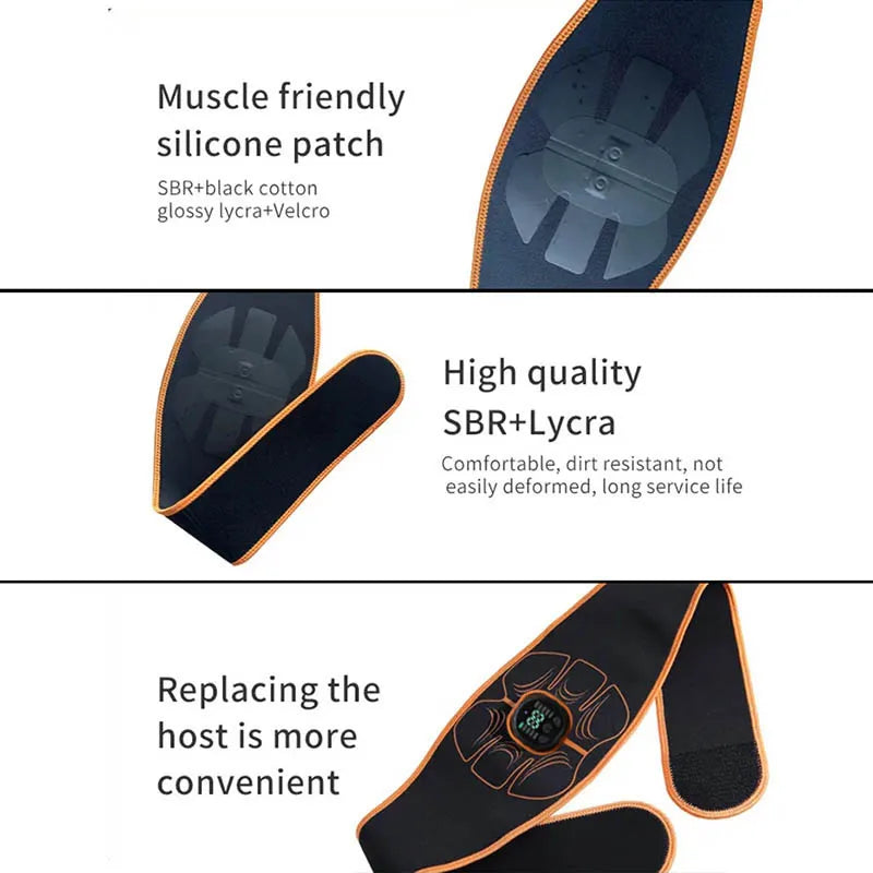 Vibration ABS Muscle Stimulator Abdominal EMS Trainer