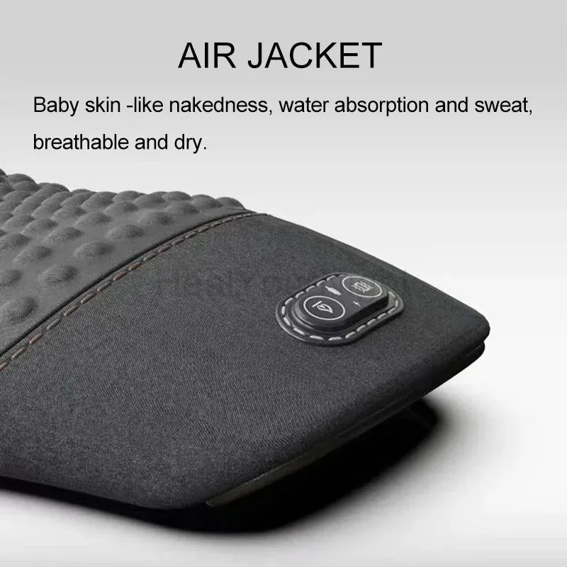 Massage Pad Heating Vibrating Back Massager