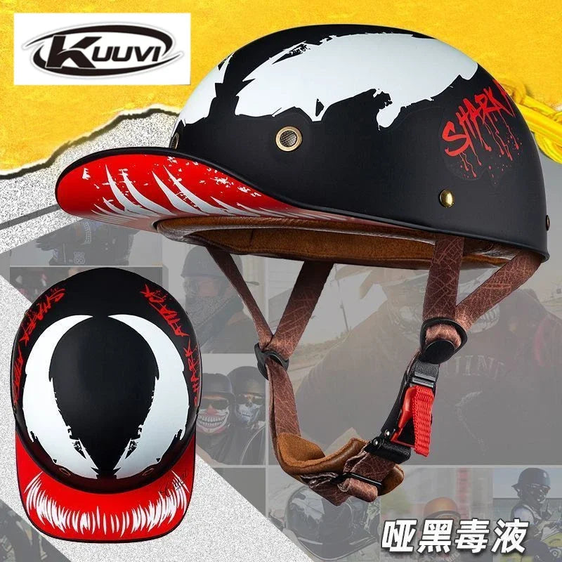 Motorcycle Retro Half Helmet