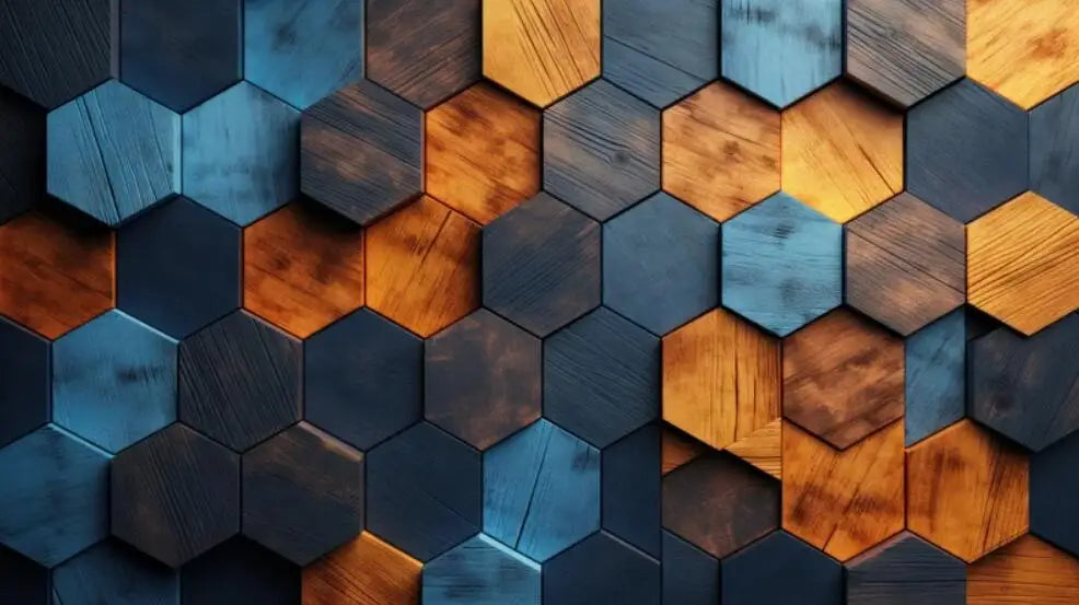 3D Abstract Geometric Background Wallpaper