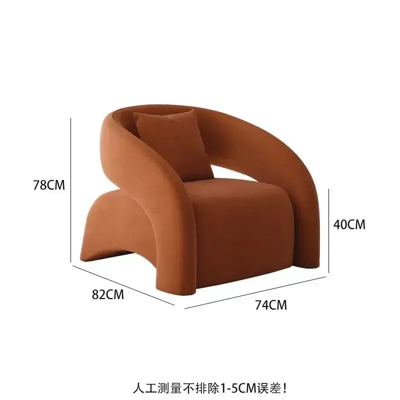 Single Sofa Leisure Chair Designer Luxury