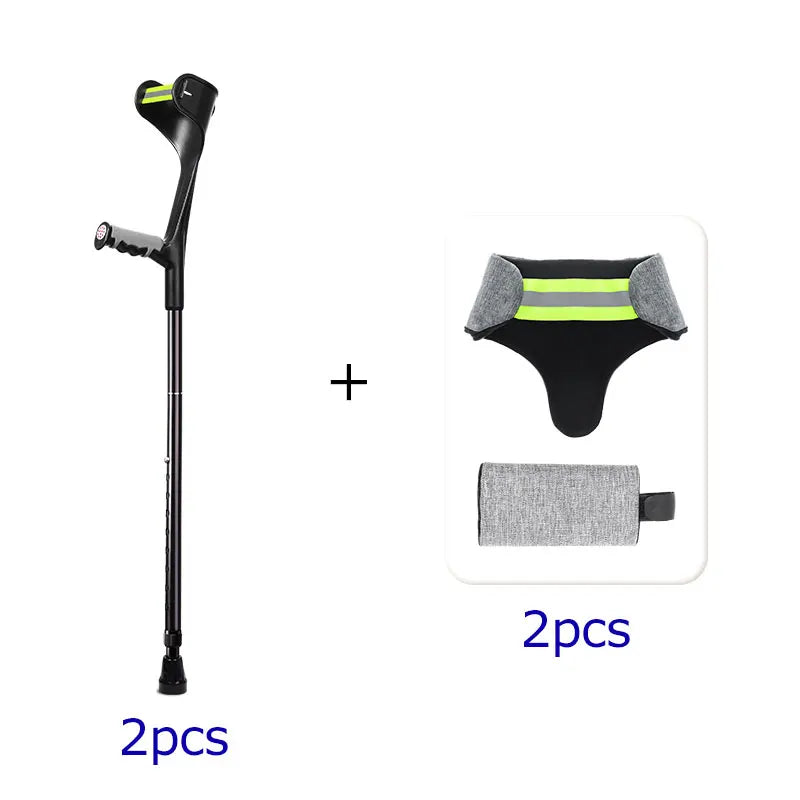 Adult Forearm Crutches (Pair) Walking Aids