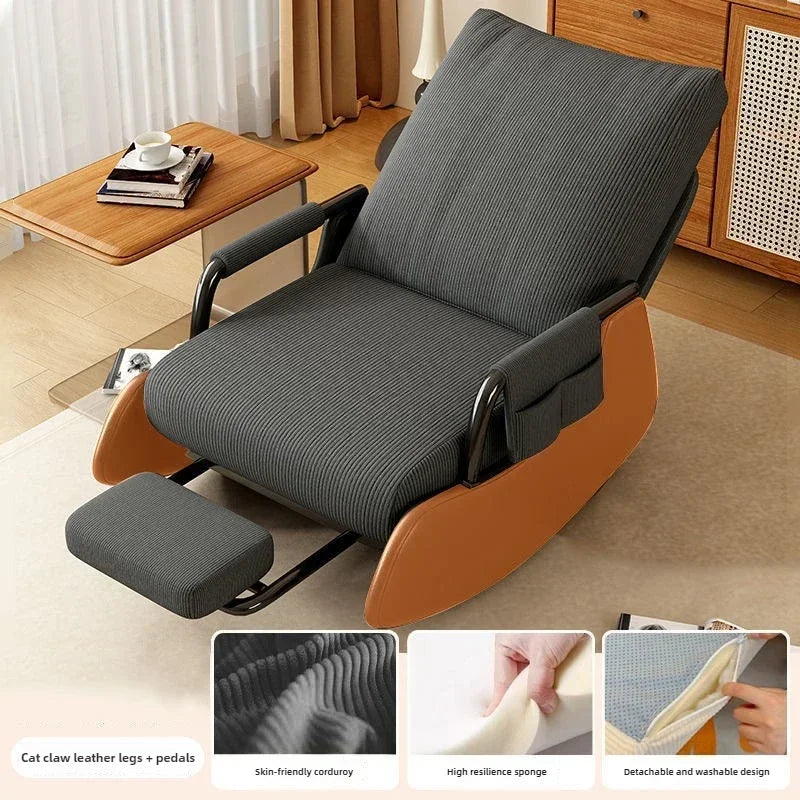 Nordic Style Rocking Reclining Chair