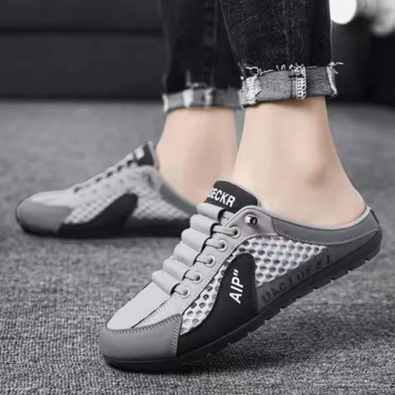 New Half Carrier Men's Slip-on Beanie Shoes
