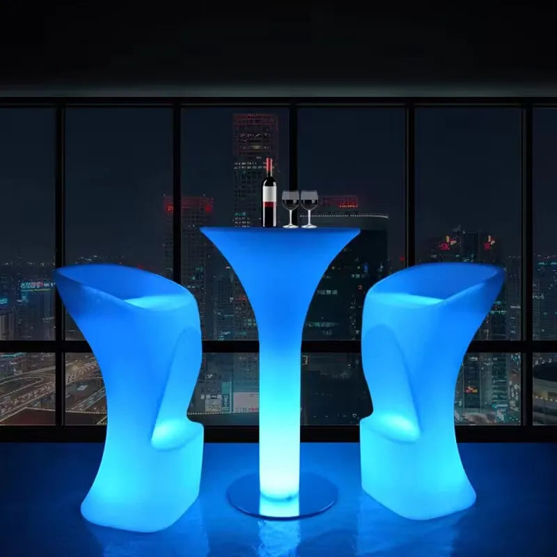 16 Colors LED Light-Emitting Bar Stools