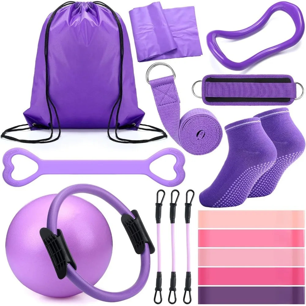18pc Women's Fitness Equipment Accessories