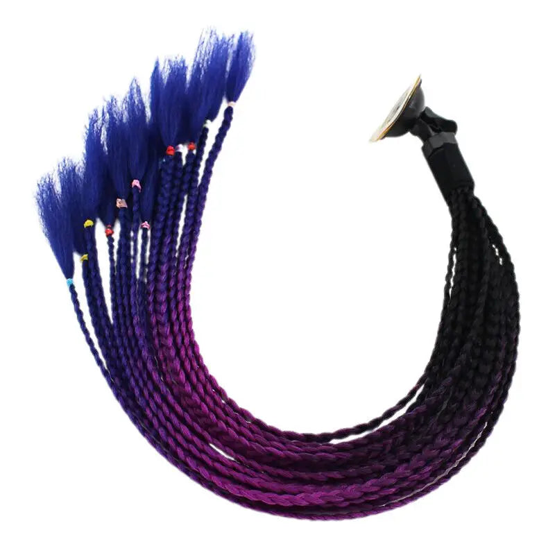 1pc Women Ponytail Helmet Braid