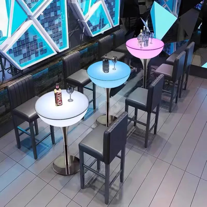 16 Colors LED Light-Emitting Bar Stools