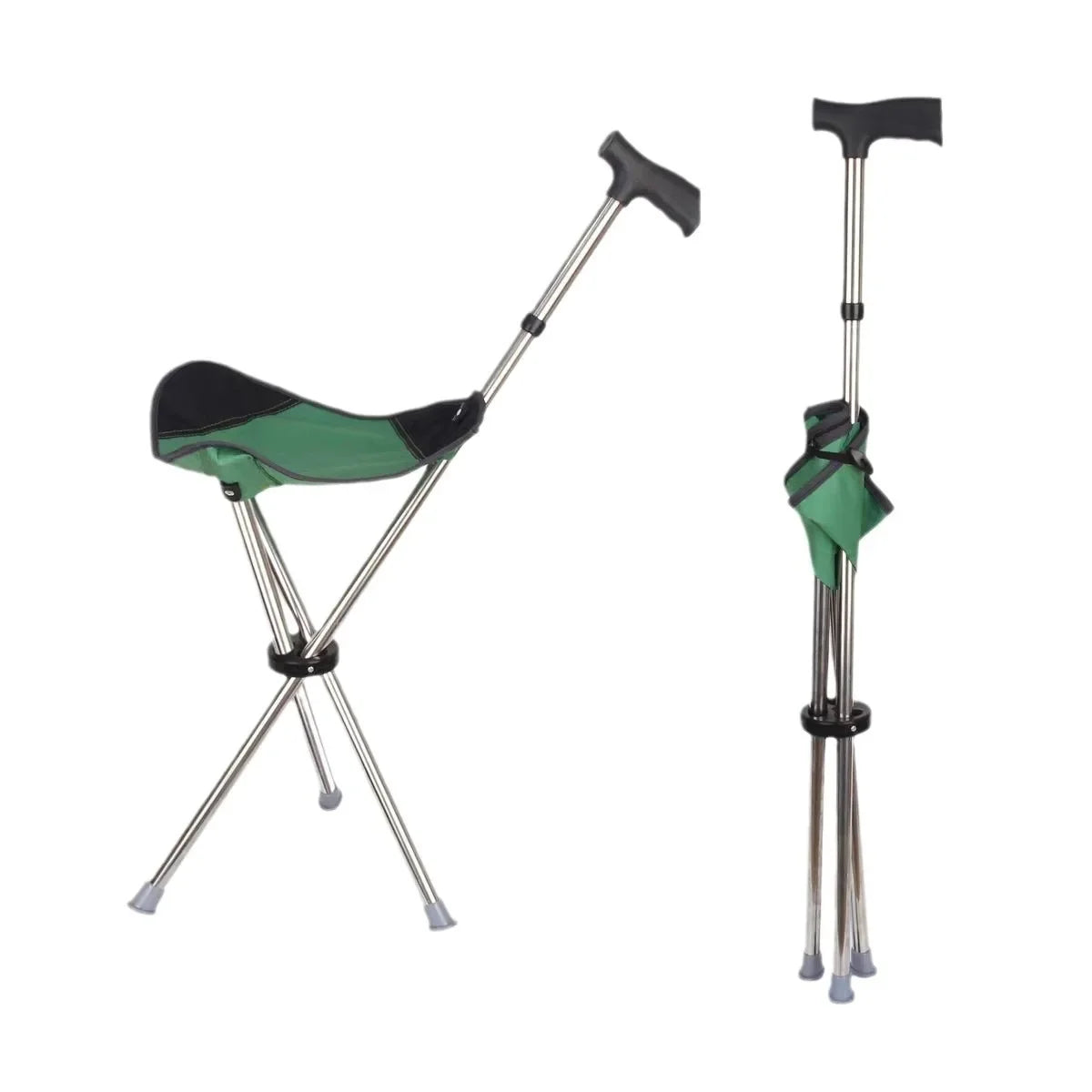 Beach Chair Retractable Folding Straight Cane