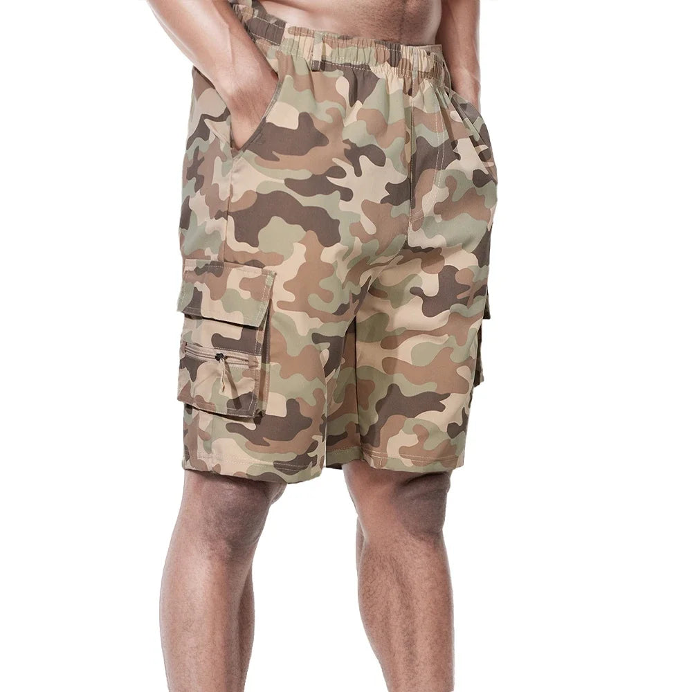 Men's Cargo Shorts Oversized Multi Pockets