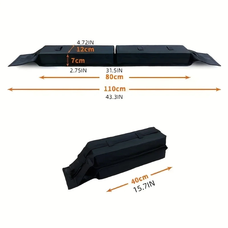 Universal Soft Roof Rack Carrier System for Kayak Surfboard