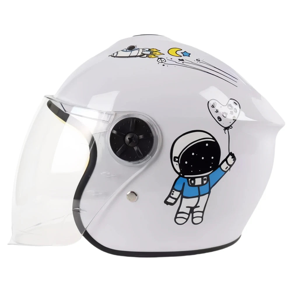 Children Motorcycle Helmet Four Seasons Open Face