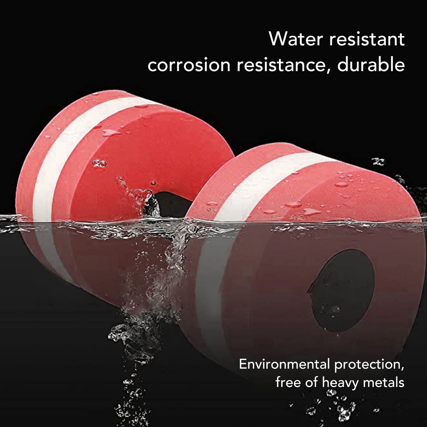 2pcs EVA Water Dumbbell