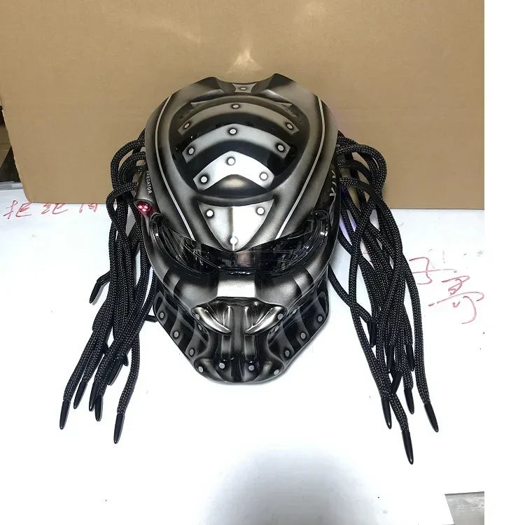 Predator Carbon Fiber Full-face Helmet DOT ECE