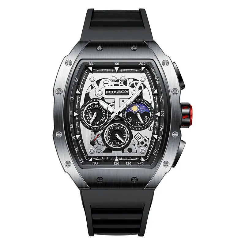 Waterproof Military Quartz Chronograph Wristwatch
