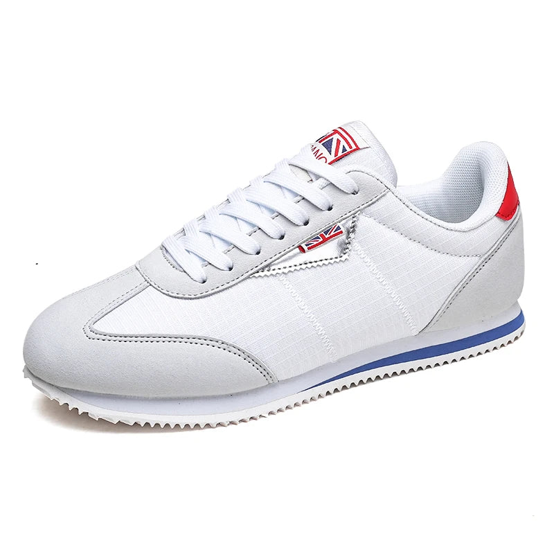Retro Flat Yellow Men's Casual Sport Shoes