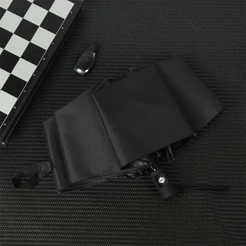 Windproof Fully Automatic Compact 3 Folding Umbrella