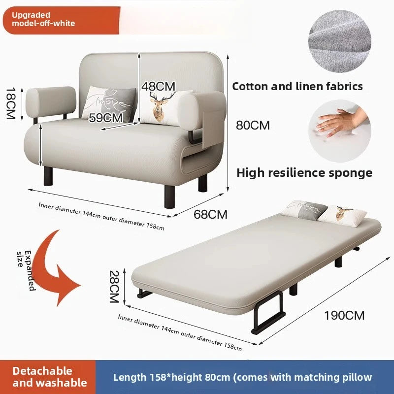 Sofa Bed Folding Dual-Purpose Small Apartment