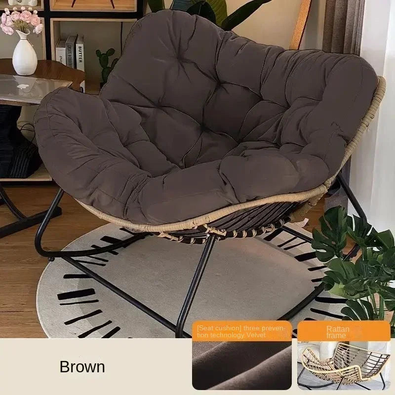 Single Rocking Chair Nordic Style Lazy Sofa